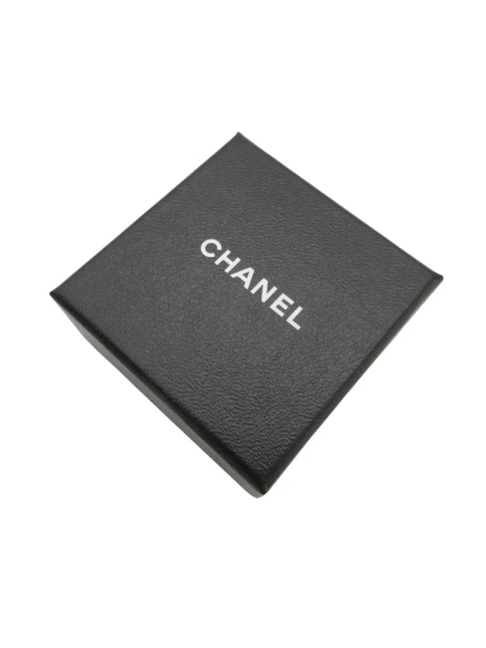 Chanel Earrings CC Logo Faux Pearl Chain Swing Gold